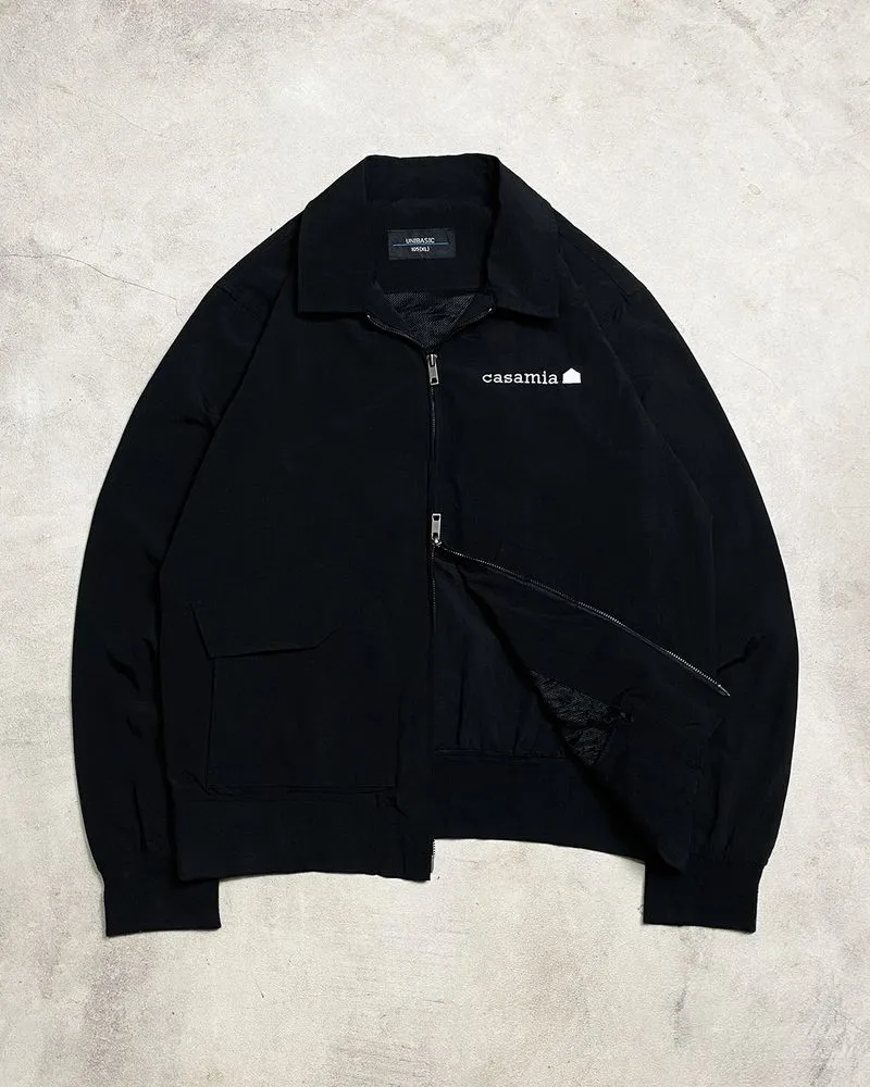 Casual Work Jacket Double Zip Blouson Jacket Harrington photo 1