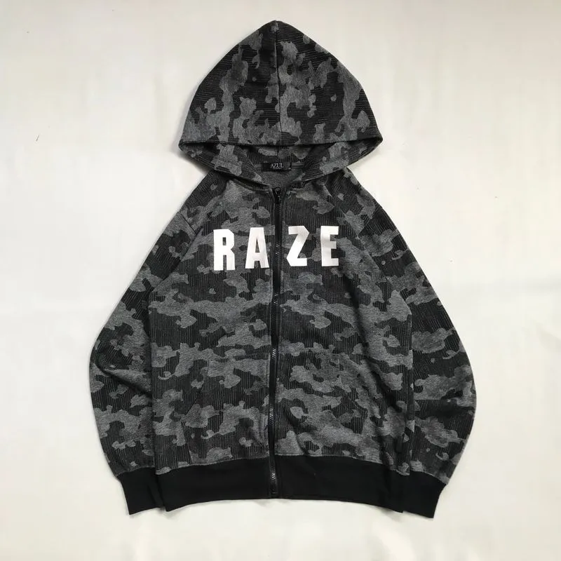AZUL RAZE | HOODIE CAMO ZIPPER | Sell4nything photo 1