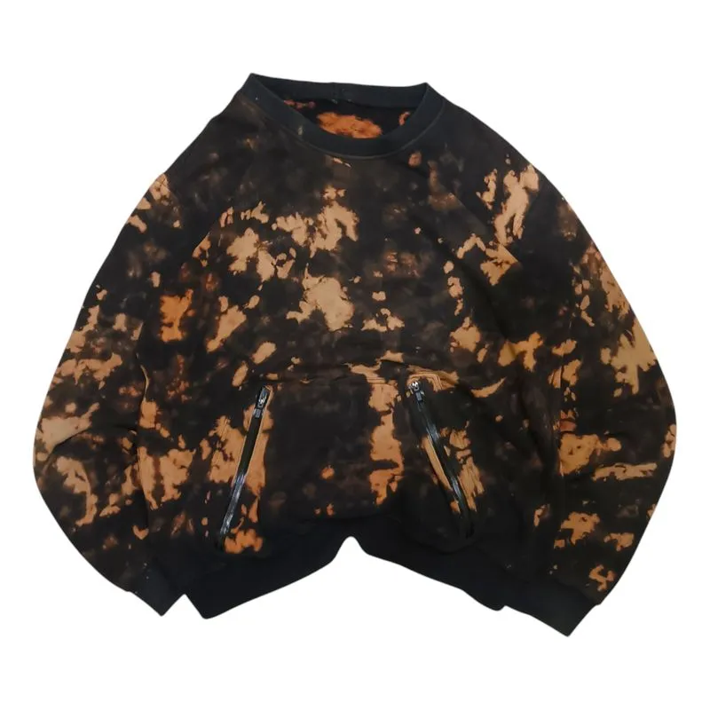 Uniqlo Minimalist Casual Sweater Pria brown black photo 1