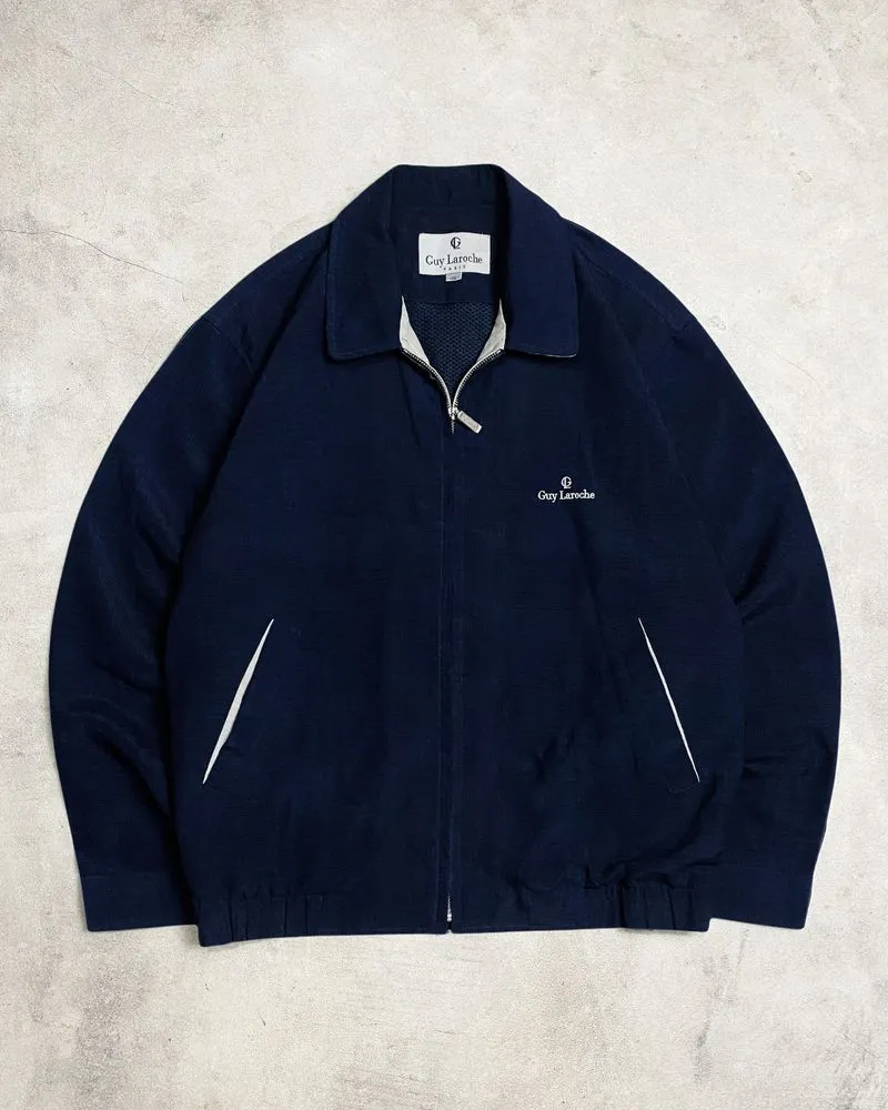 Harrington Guy Laroche Outer Casual Work Jacket Vintage y2k photo 1