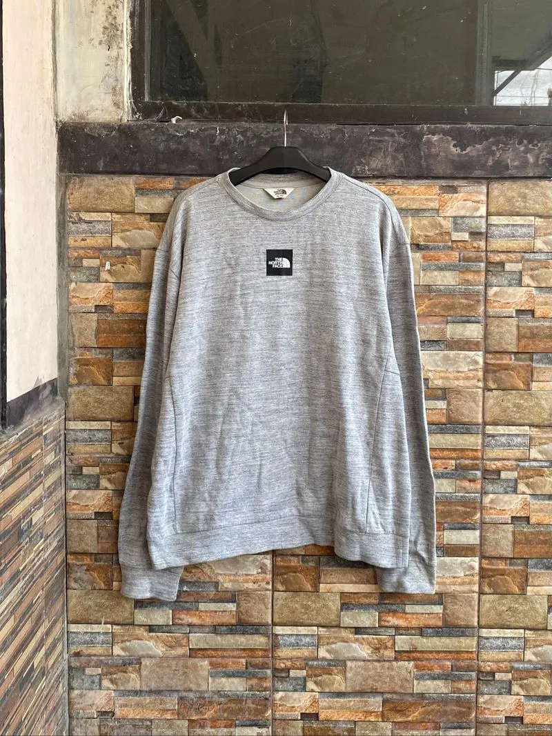 [Termurah] The North Face Box Logo Center Misty Grey photo 1