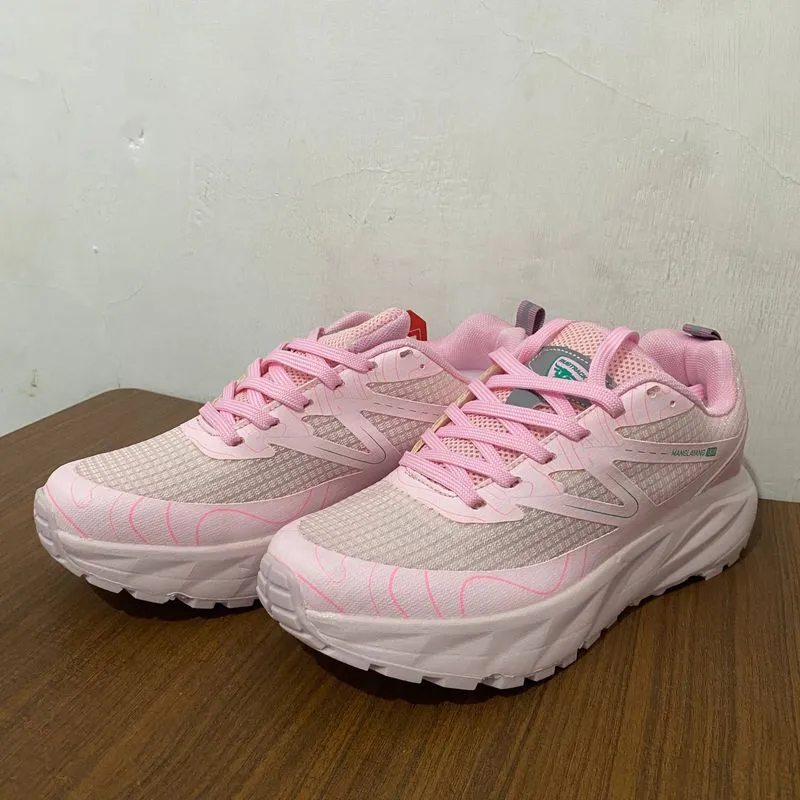 Sepatu Trail Running Rubtrack Manglayang 18.18 Pink Cream Un photo 1