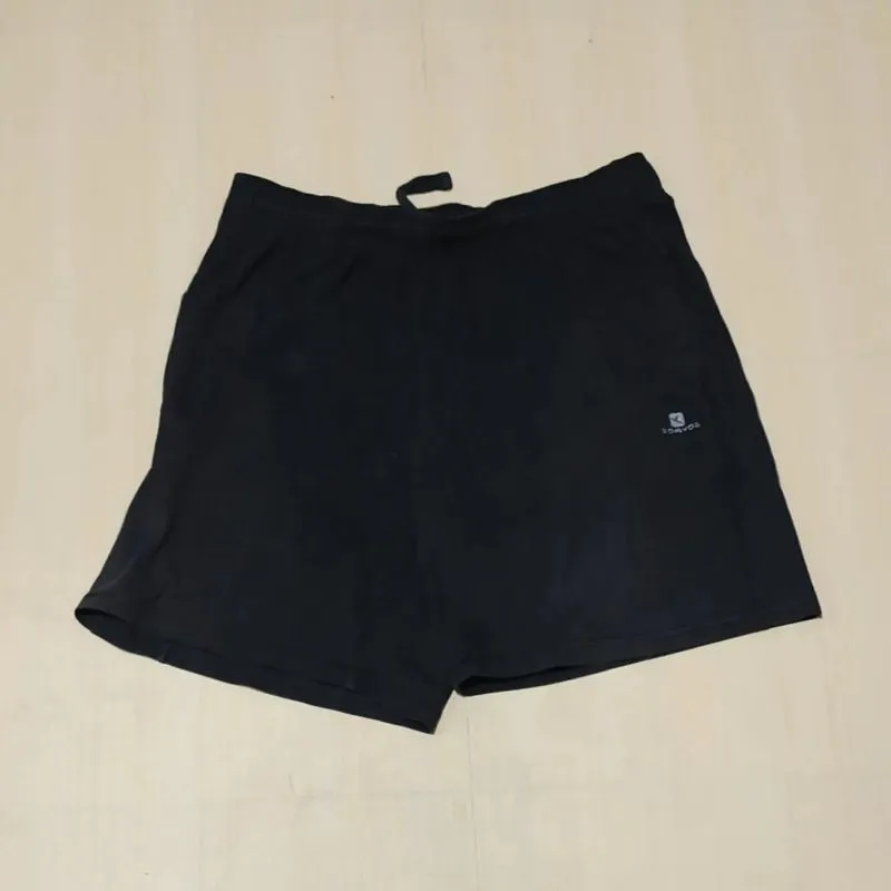 Domyos Decathlon Men's Black Fitness Shortpants Original

- photo 1