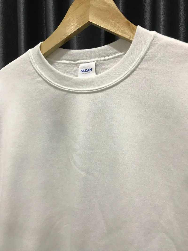 GILDAN Heavy Blank Crewneck | White photo 1
