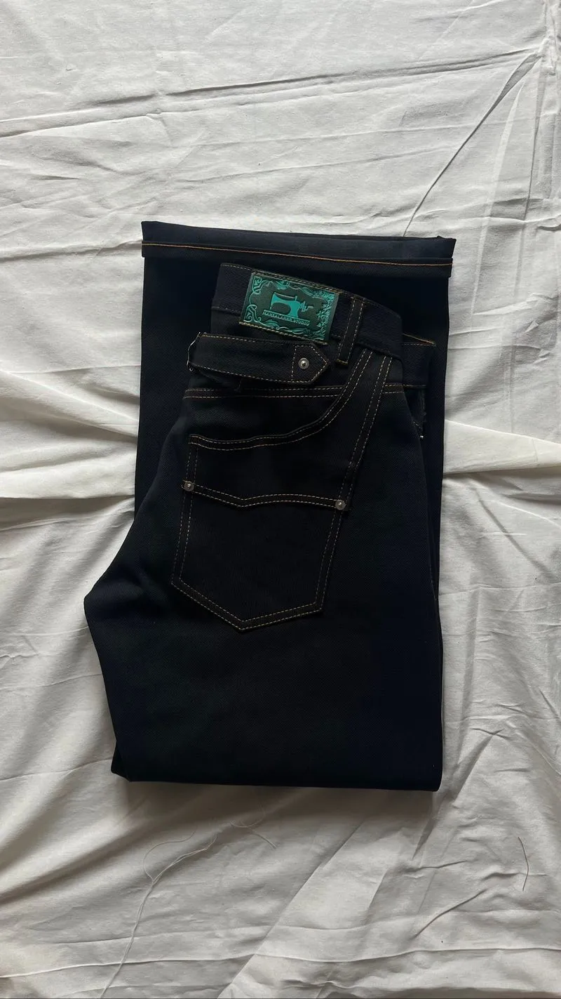 Raw denim 13 oz Pants photo 1