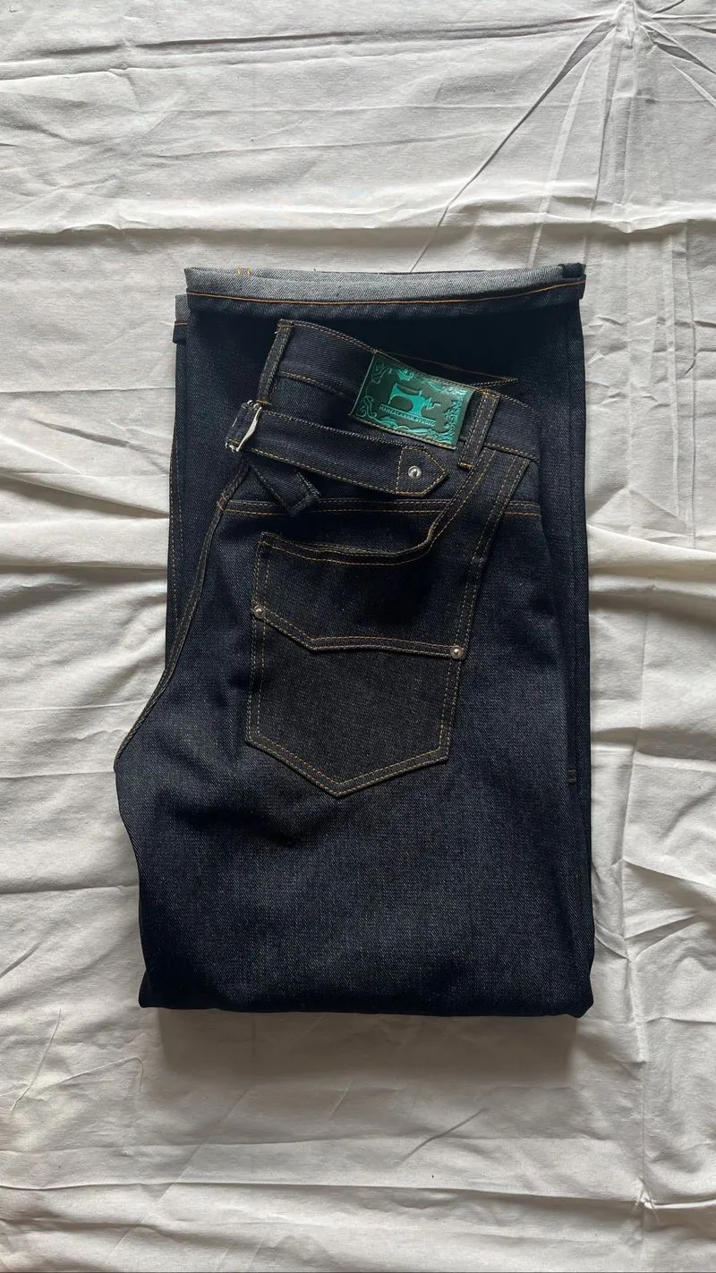 Loosefit raw denim 13,5 oz photo 1