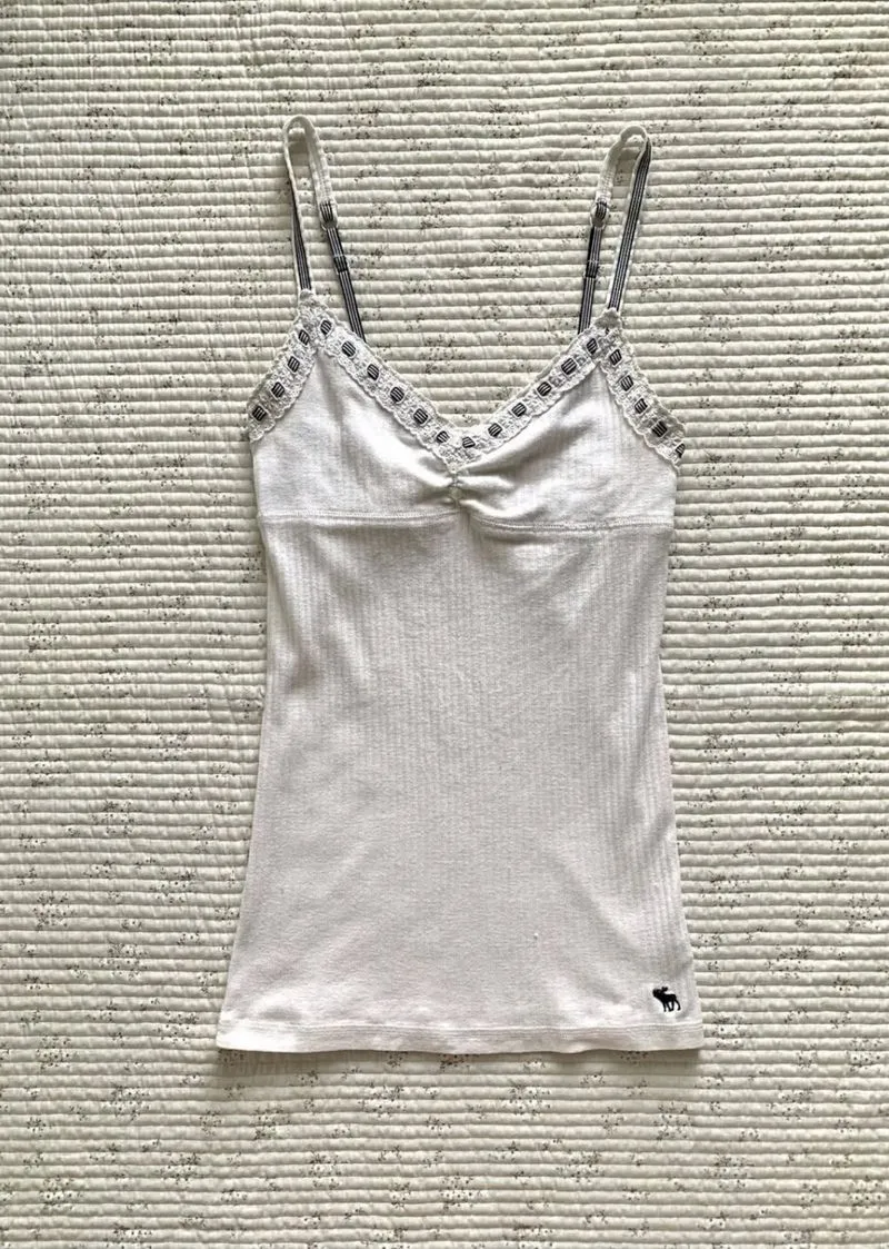 Abercrombie white cami photo 1
