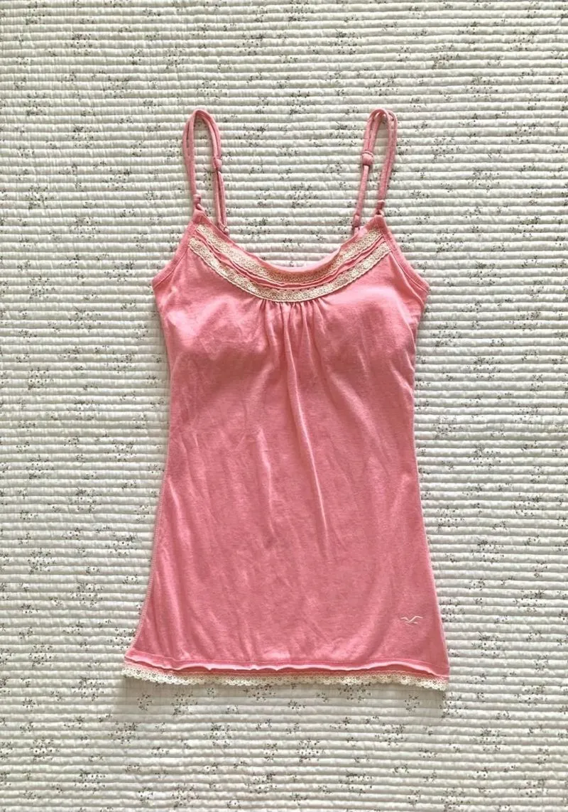 Hollister pink cami photo 1