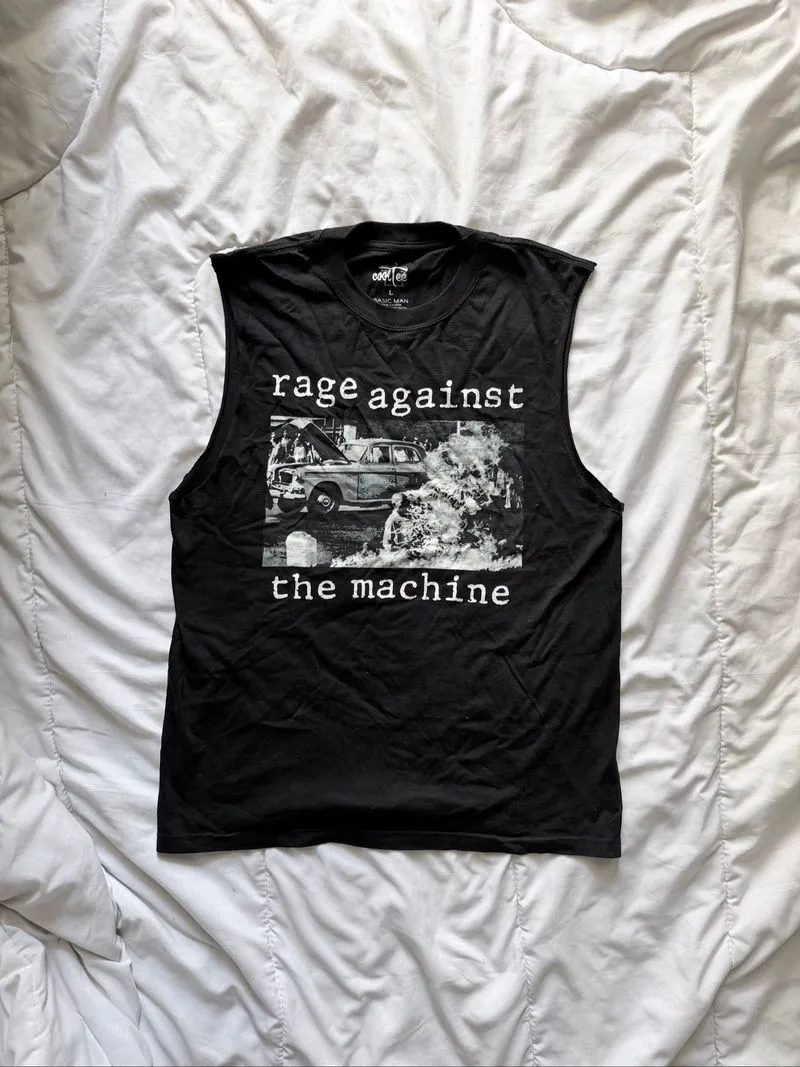 RATM Rage against the machine band tshirt tank  photo 1
