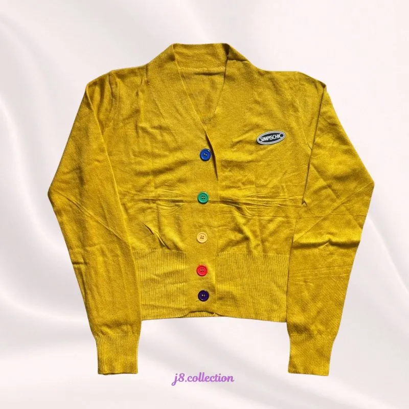 cardigan mustard photo 1