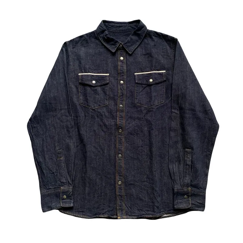 Selvedge Indigo Denim Shirt photo 1