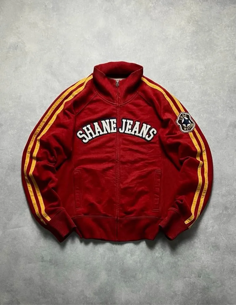 Y2K SHANE JEANS western zip up track jacket photo 1