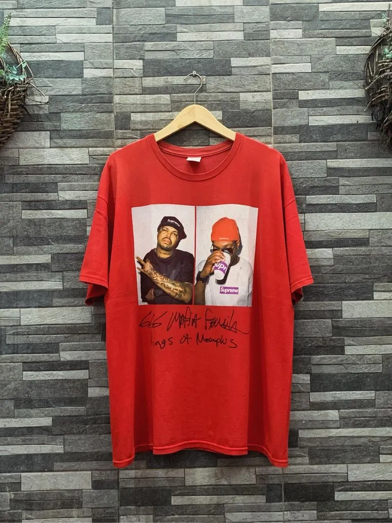 Supreme Three Six Mafia Photo Tee FW12 photo 1