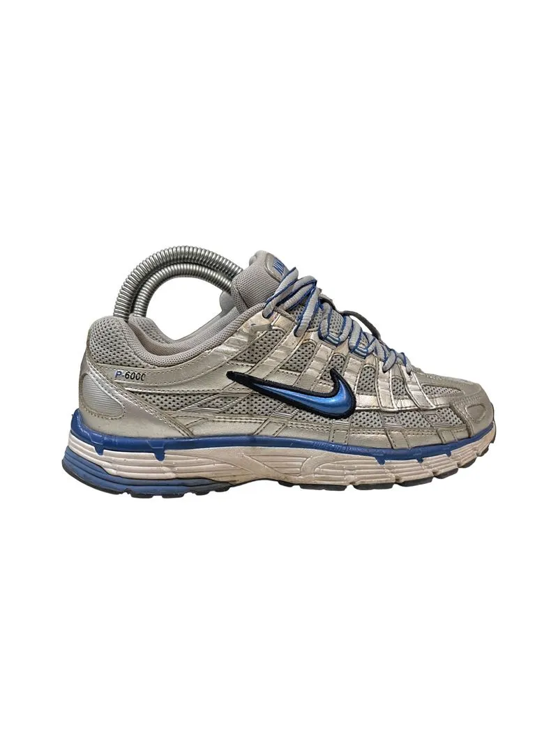 Nike P-6000 Metalic Silver Laser Blue photo 1