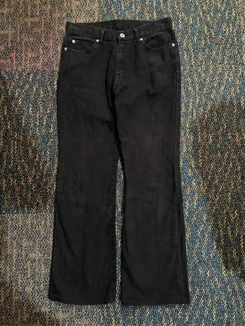 Uniqlo Straight Black Jeans  photo 1