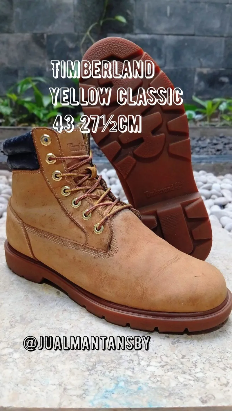 TIMBERLAND Yellow Icon Classic Made in Vietnam photo 1