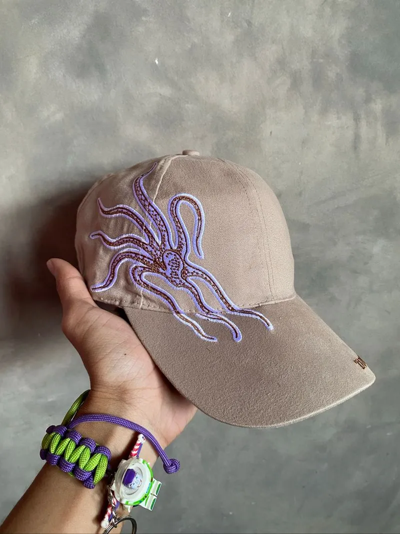 Y2K Grunge Octopus Cap photo 1