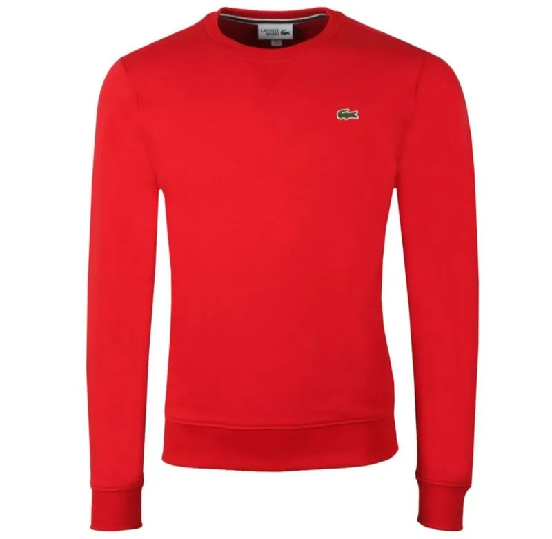 Jaket Crewneck Lacoste Basic colour red Size L photo 1
