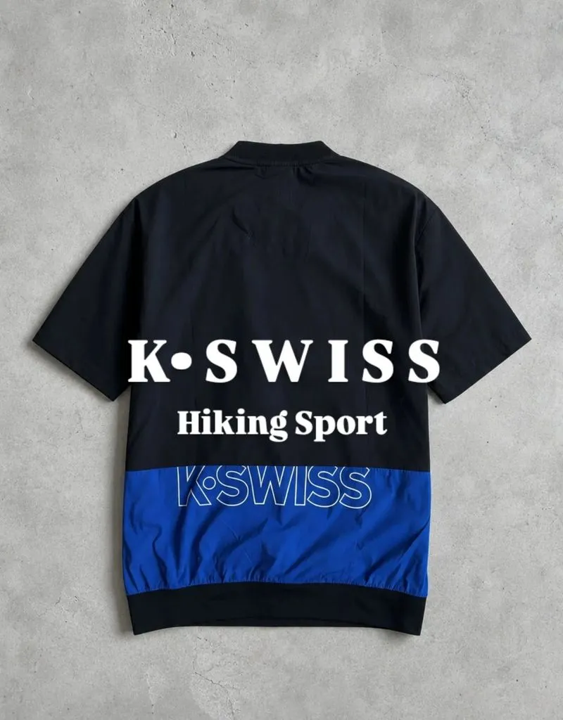 T-SHIRT KAOS K•SWISS SPORT RUNNING & HIKING ART SABLON photo 1