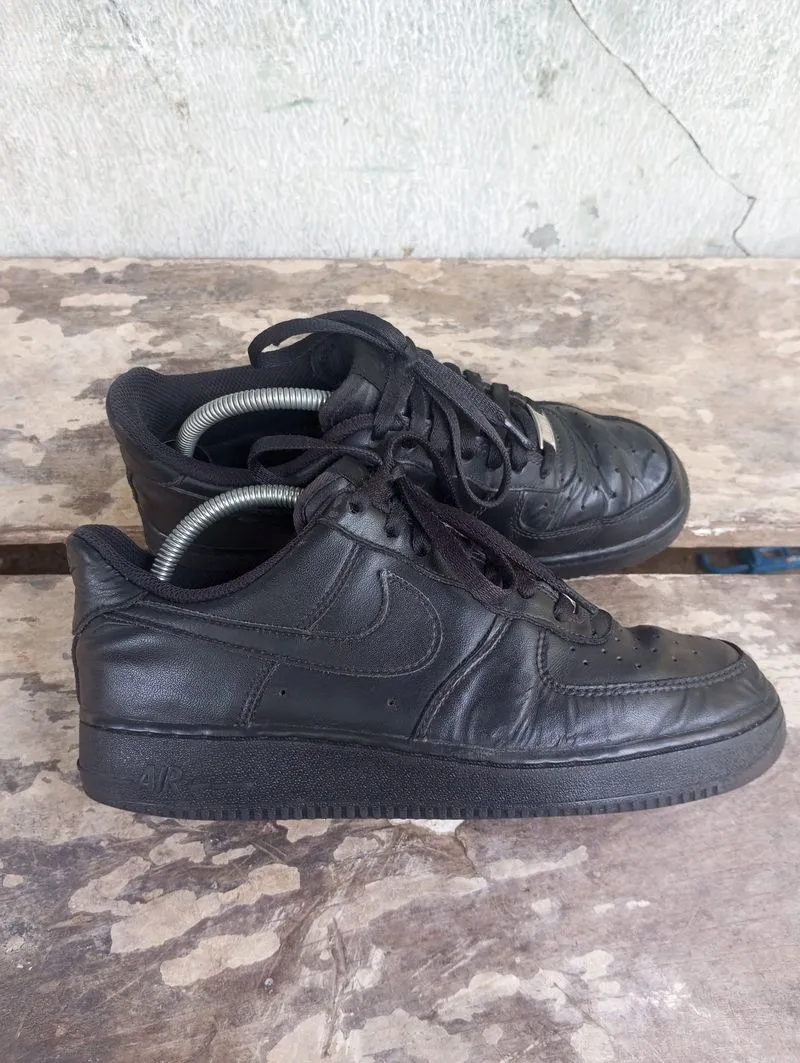 Sepatu Nike AF1 All Black Legit photo 1