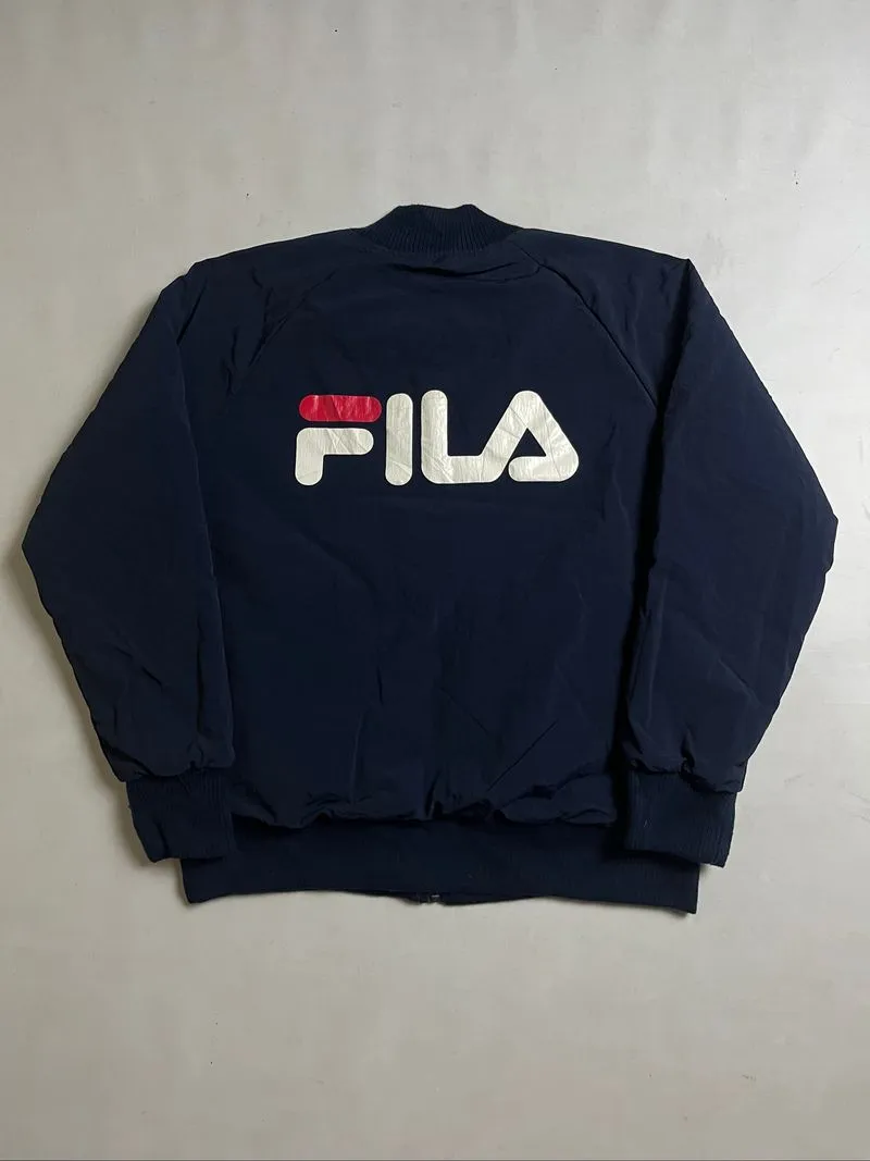 Fila reversible bomber sherpa nilon photo 1