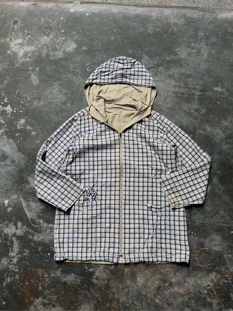 Lovelivelife Tartan reversible Jacket Sz M photo 1