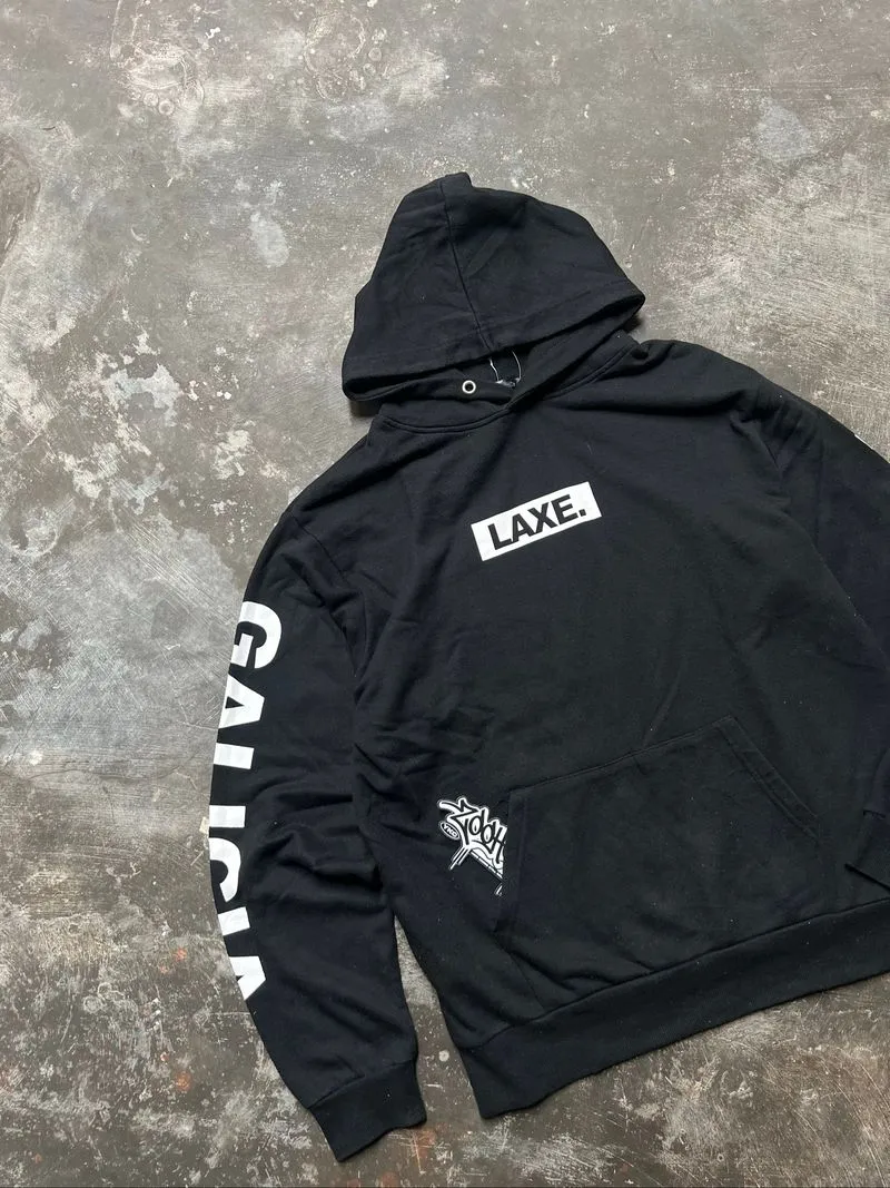 Aquahistory Tapped Pullover Hoodie Sz L photo 1