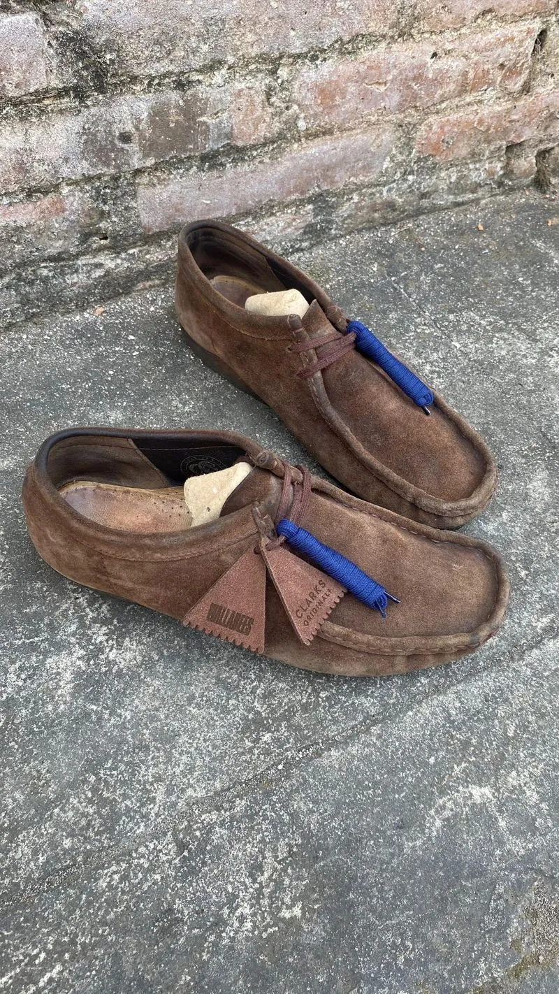Clarks Wallabees Dark Brown photo 1