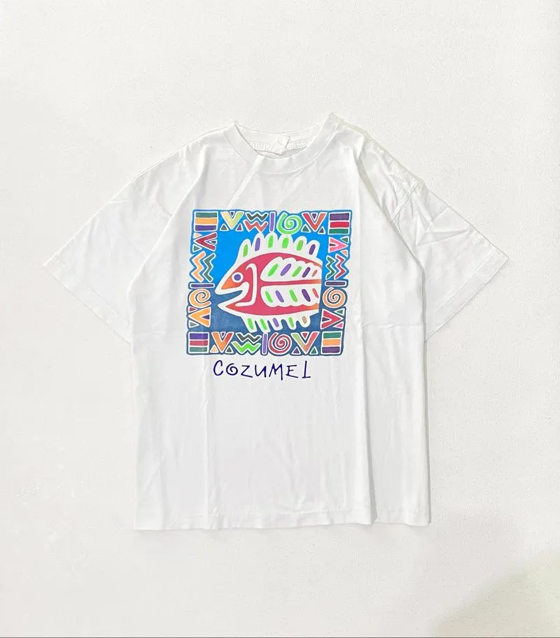 T shirt Vintage Art Ikan photo 1