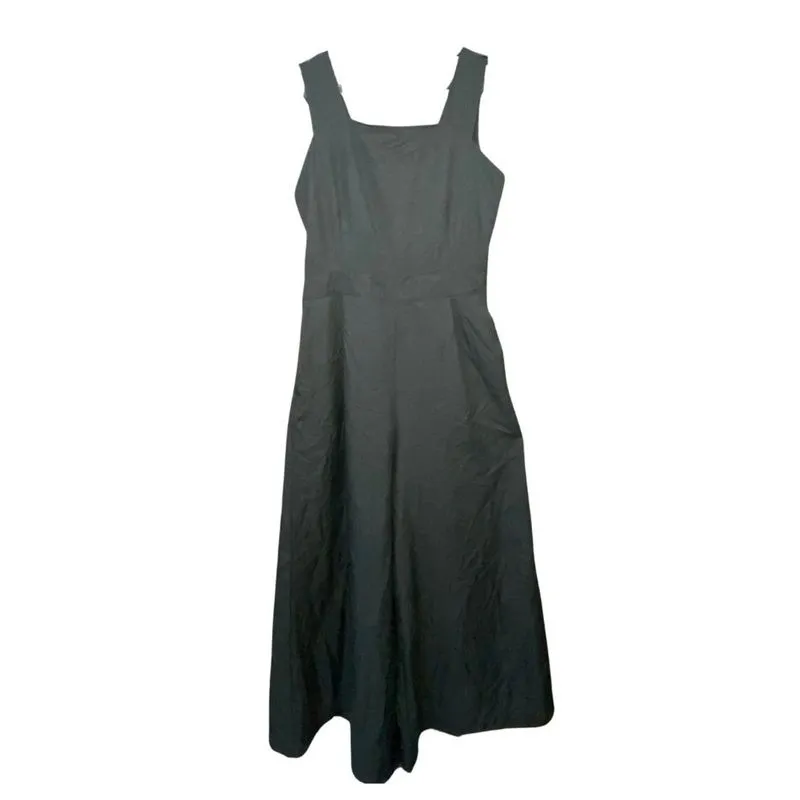 Minimalist Casual Jumpsuit Wanita black photo 1