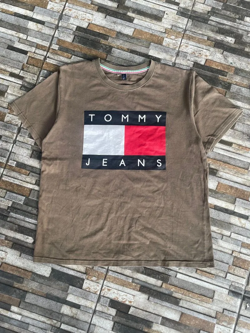 T shirt Tommy Hilfiger big logo  photo 1