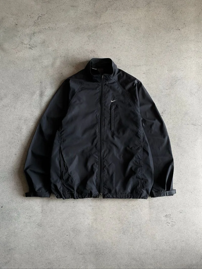 Dark grey naiki windbreaker jacket   photo 1