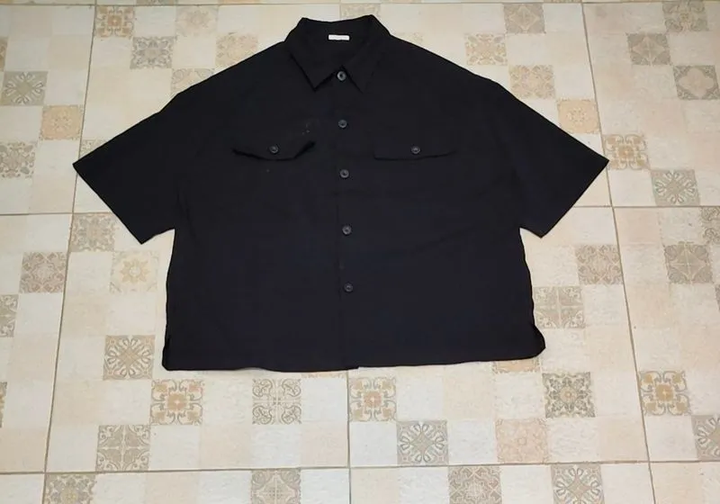 GU Utility Boxy Shirt Black XL photo 1