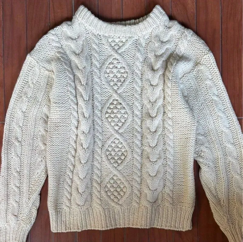 Cable Knit Sweater photo 1
