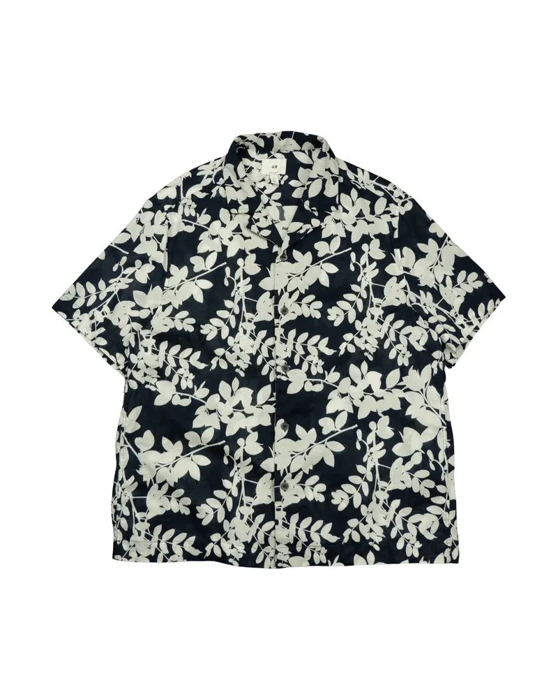 H&M Floral Loop Collar Shirt photo 1