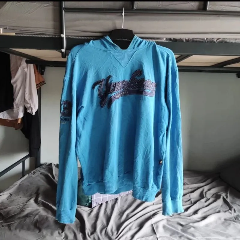 MLB Streetwear Sportswear Hoody Pria blue photo 1
