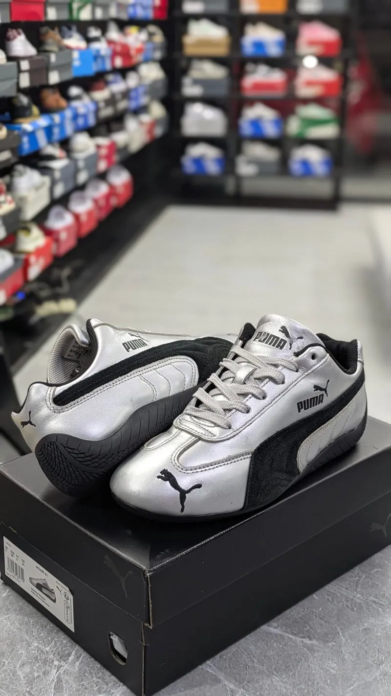 PUMA SPEEDCAT METALIC SILVER BLACK  photo 1