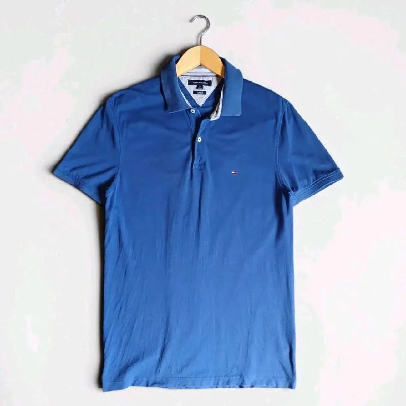 Poloshirts Tommy Hilfiger Blue Basic | Thriftshop photo 1