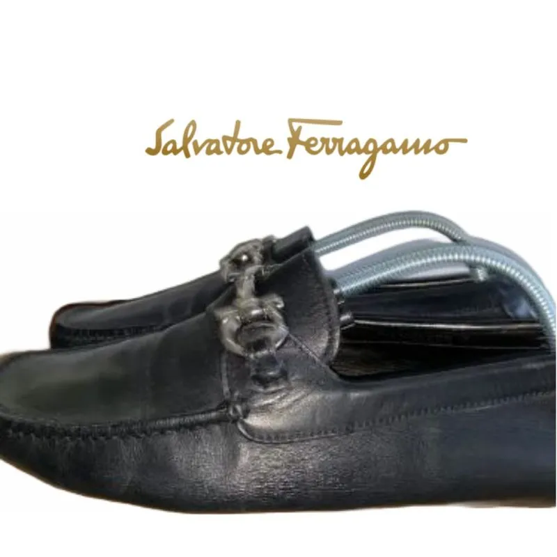 Salvatore Ferragamo Luxury Casual Loafer Pria black photo 1