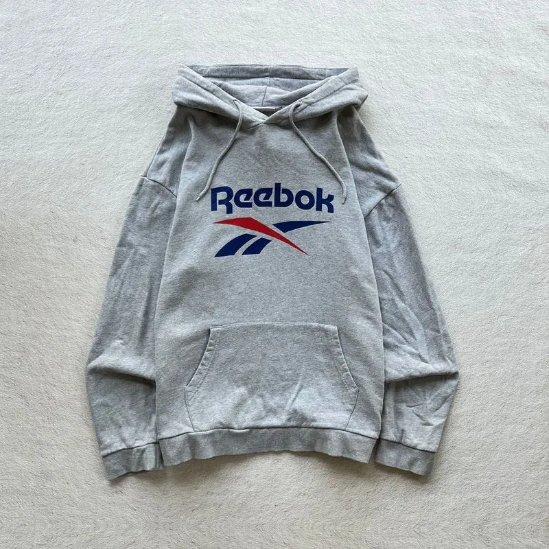Reebok Big Logo Grey Hoodie photo 1
