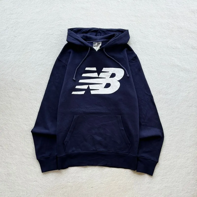 New Balance Big Logo Dark Navy Hoodie photo 1