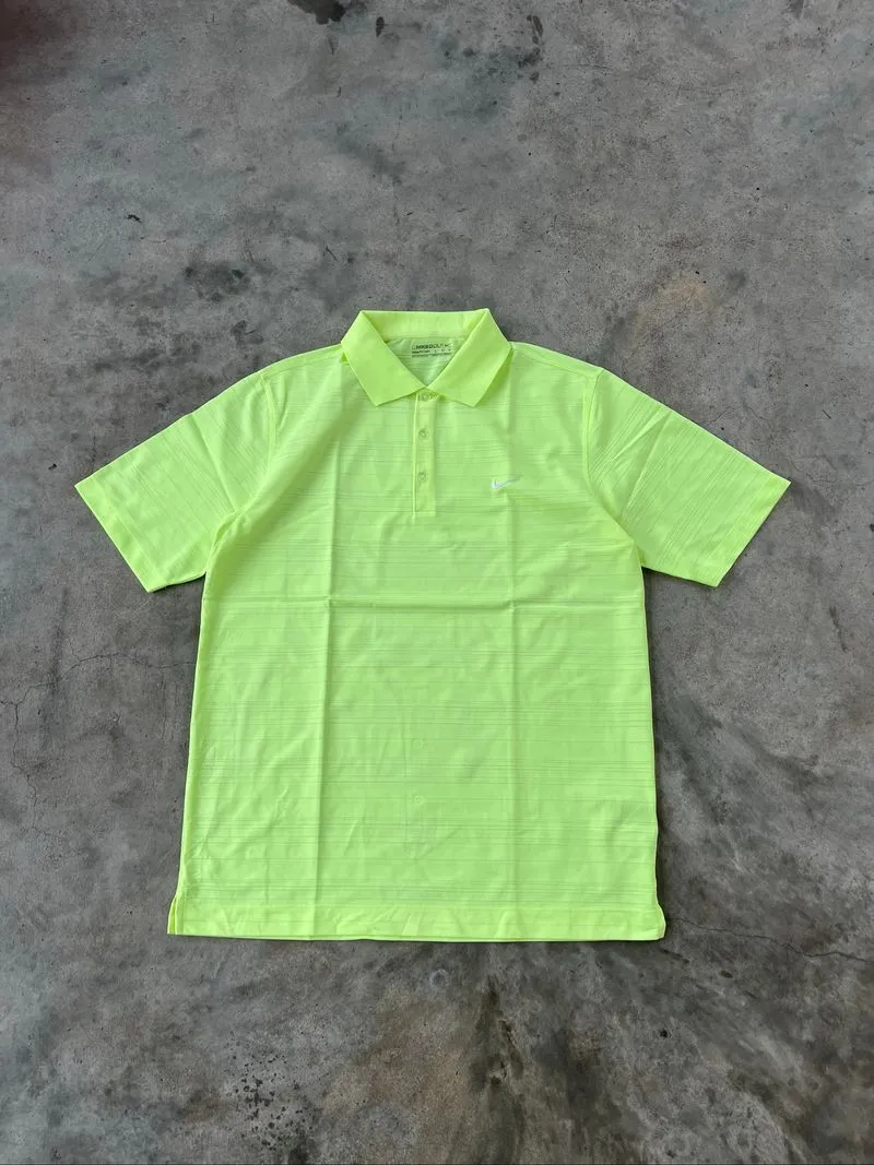 Nike golf green polo shirt photo 1
