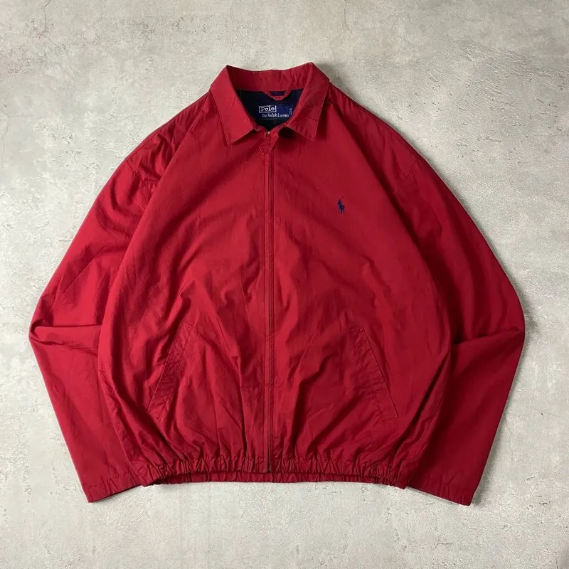 Polo Ralph Lauren Casual Harrington jacket Pria red