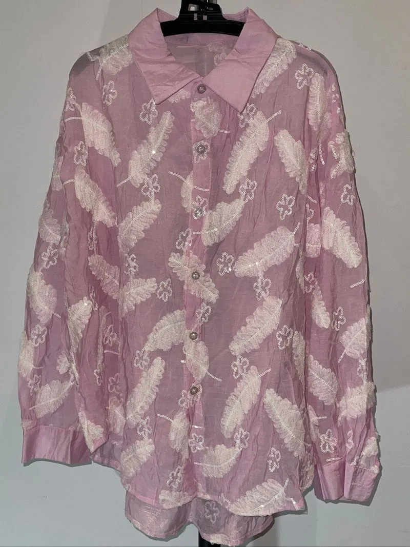 Never worn Set BKK Kemeja Panjanv & Celana Pendek bordir 3D photo 1