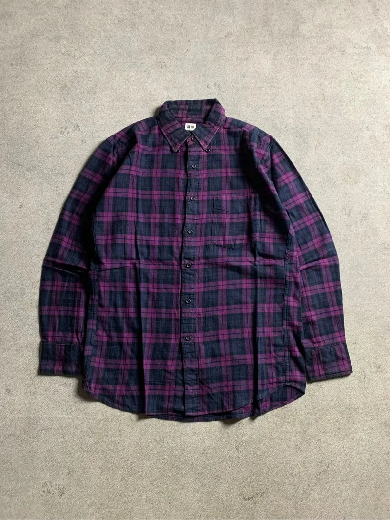 Uniqlo Plaid Flannel Shirt photo 1