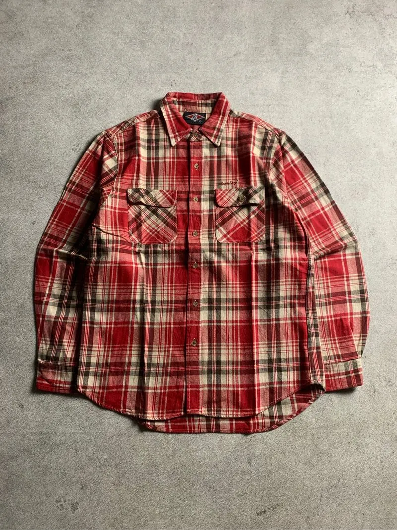 Bear Surfboards Double Pocket Heavy Flannel Shirt photo 1