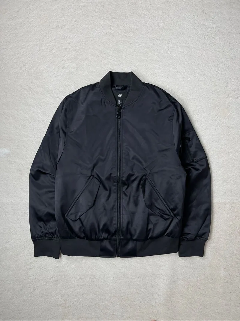 H&m bomber Ma1 leather syntetis jaket photo 1