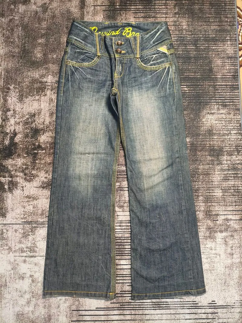 FLARE JEANS LOW RISE SIZE 28 photo 1