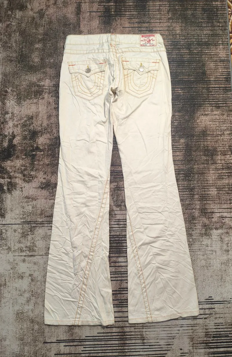FLARE TRUE RELIGION LOW RISE SIZE 27  photo 1