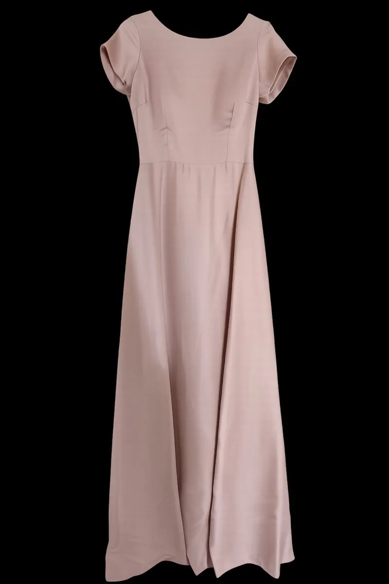 Preloved Jumpsuit Pesta Dusty Pink Lace 3D Elegan photo 1